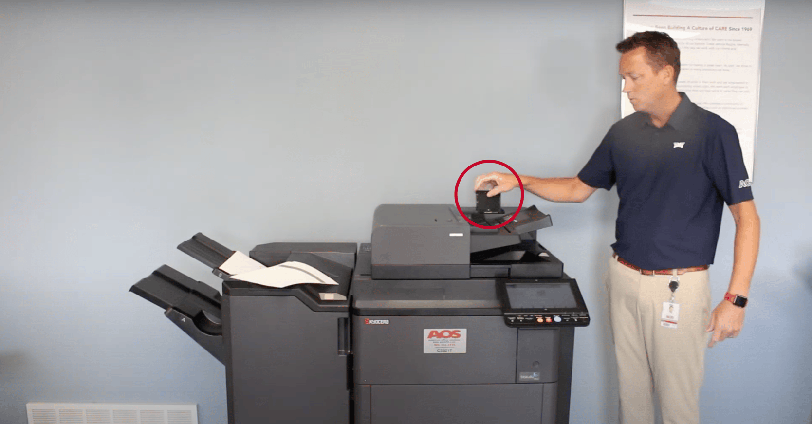 How to Clean the Slit Glass on Kyocera TASKalfa Copiers